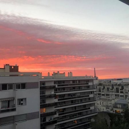 Nice Loft With Romantic View Over The Eiffel Tower Paris Extérieur photo